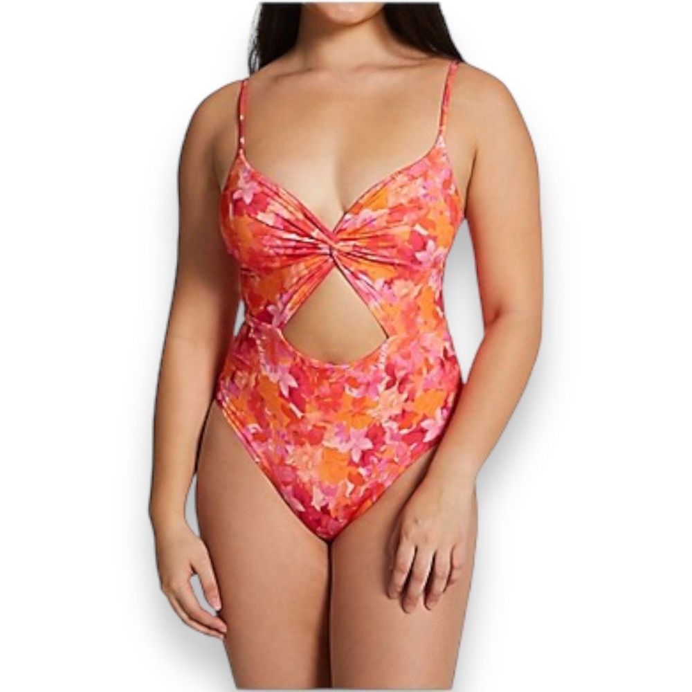 L*Space Kyslee 1pc Bikini Womens Size 6 Into The Tropics